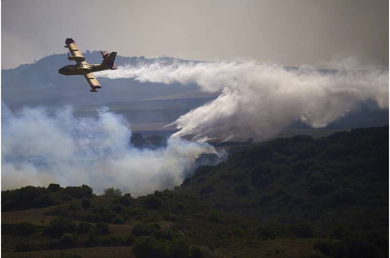 Europe wildfire risk heightened by early heat waves, drought