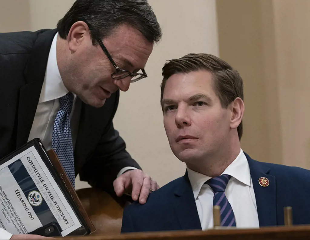 Barry Berke with Eric Swalwell