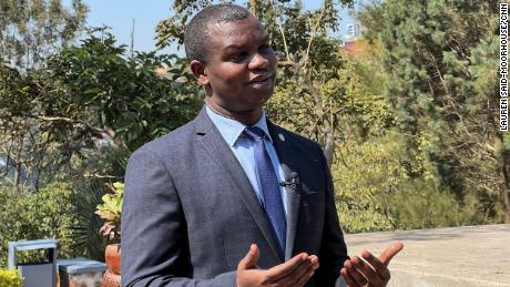 Genocide survivor Freddy Mutanguha, director of the Kigali Genocide Memorial and museum.