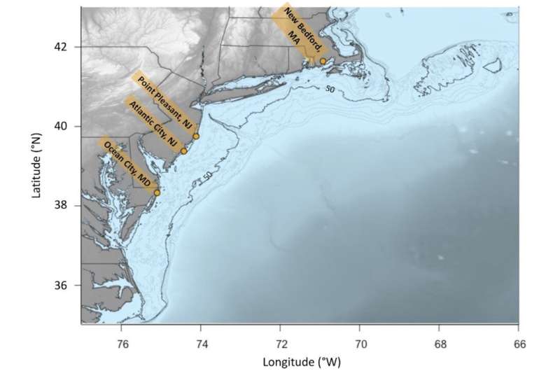 Offshore wind farms expected to reduce clam fishery revenue, study finds