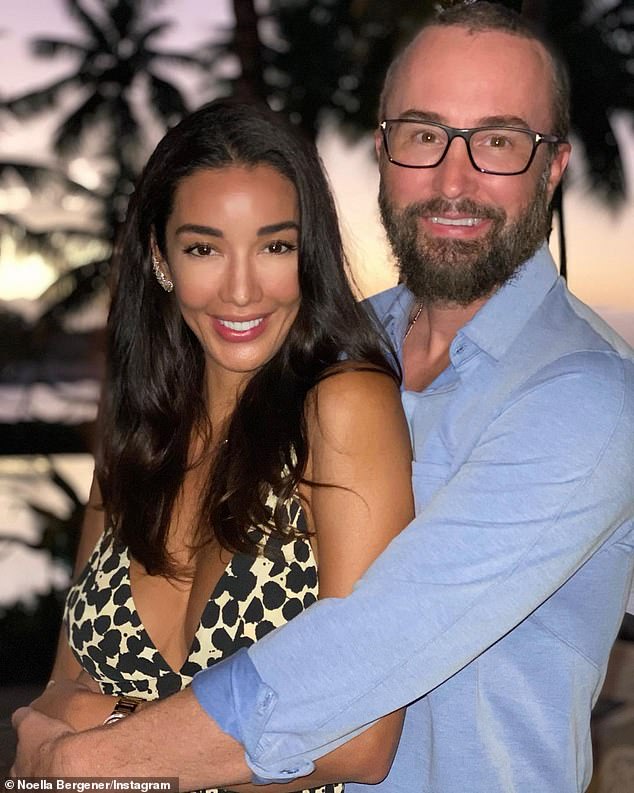 Ex: Noella, 36, drew judgment from her co-stars during the RHOC reunion in April, after revealing she met her now former husband, 'Sweet James' Bergener (pictured) on the website