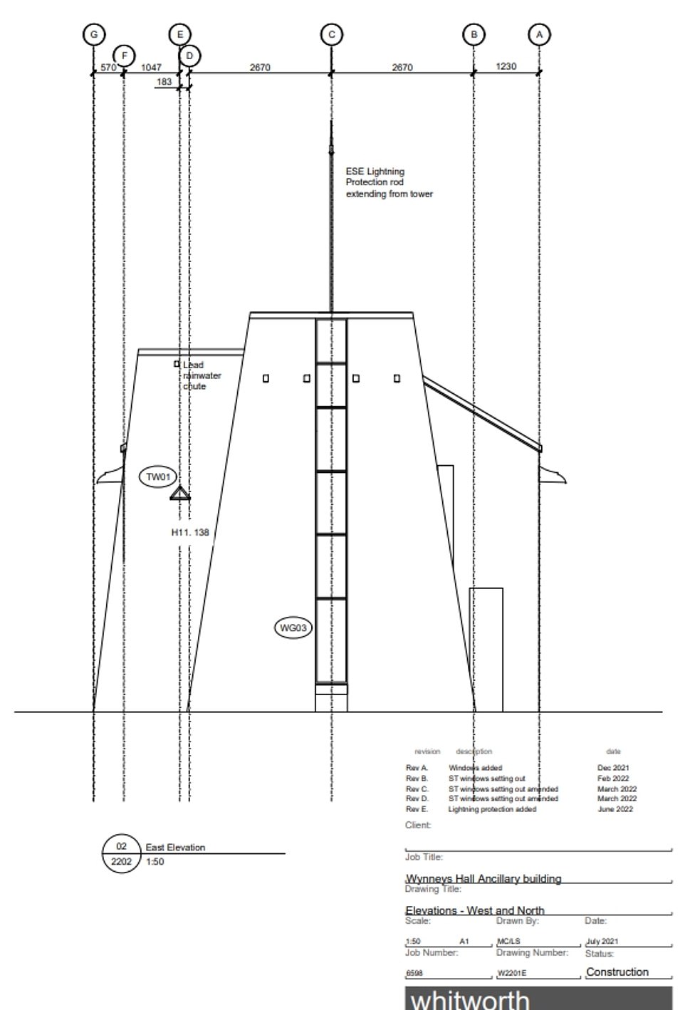 Documents submitted to East Suffolk Council reveal that it is planned to be a so-called Early Streamer Emission system conductor in line with international standards