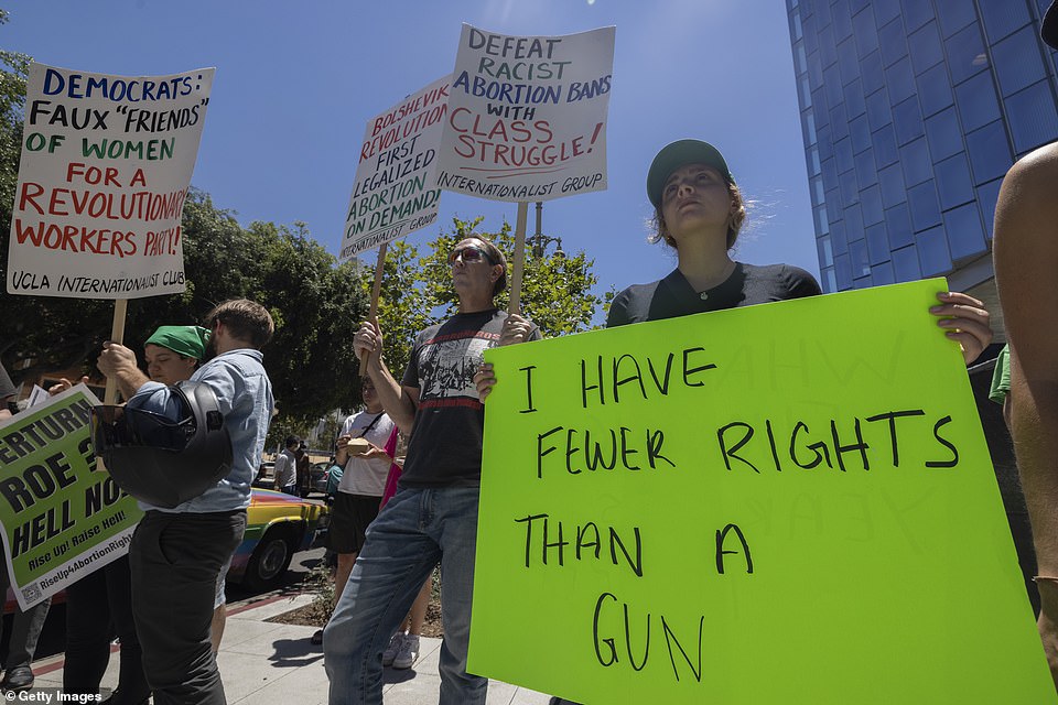 WASHINGTON DC: Demonstrators in Washington DC took to the streets on Friday after the decision was announced