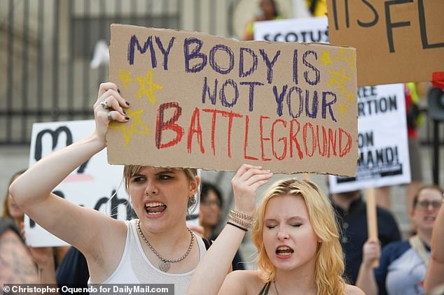 ATLANTA: Protesters in Georgia gathered in front of the state capitol in Atlanta