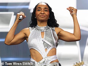 Iconic: The 90s girl group took to the West Holts stage at 5.30pm where they delighted fans with their smash hits