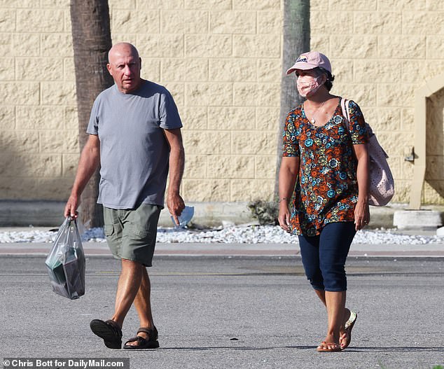 Christopher and Roberta Laundrie were seen near their home in North Port, Florida, on Thursday