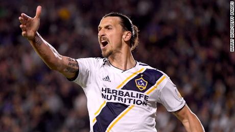  Ibrahimovic dazzled during his time with the Galaxy.