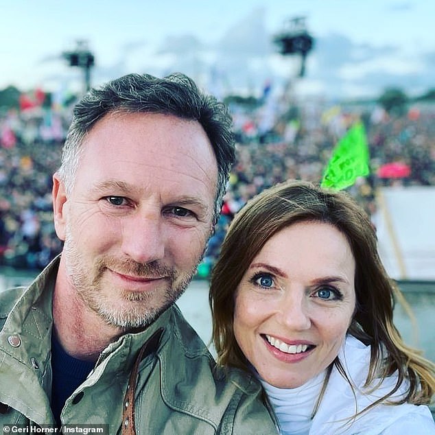 Say cheese! They seemed in their element, snapping a smiley selfie in front of the massive crowd