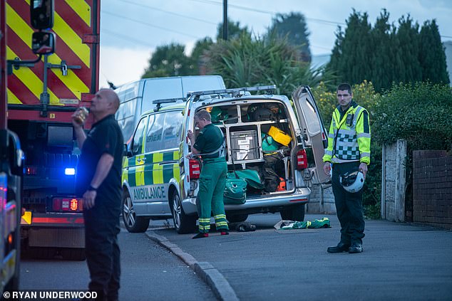 'Dulwich Road and surround roads are closed and will be for a very long time. Please help us by avoiding the area. The cause of the explosion is not yet known,' West Midlands Police said