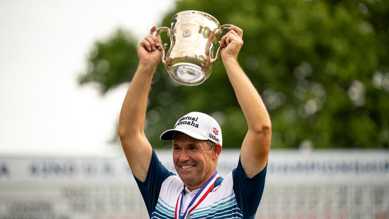 Highlights of the final round of the US Senior Open from the Saucon Valley Country Club.