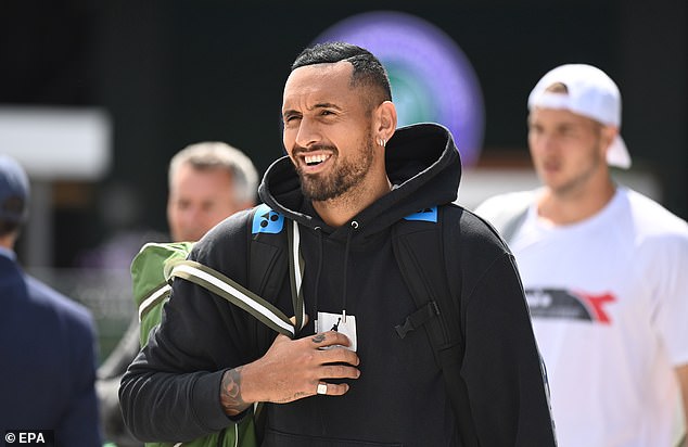 On Monday, Nick kicked off his Wimbledon campaign with a typically colourful press conference in which he called five-set doubles 'the stupidest thing ever' and said he could make top-10 players 'look ordinary'