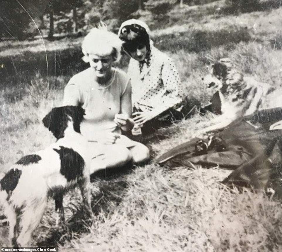 An unseen photograph of Myra Hindley and her sister Maureen (right) and her dogs. Maureen's husband David Smith was witness to the murder of the couple's final victim Edward Evans. Between 1963 and 1965, Brady and Hindley murdered five children in and around Manchester - Pauline Reade, 16; John Kilbride, 12; Keith Bennett, 12; Lesley Ann Downey, 10; and Edward Evans, who was 17