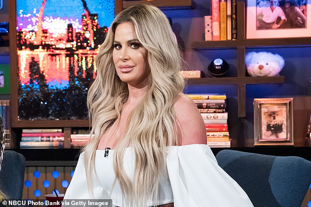 Leakes said she had reported hearing racist remarks from RHOA co-star Kim Zolciak-Biermann (pictured) to higher-ups with the companies, and faced professional repercussions as a result