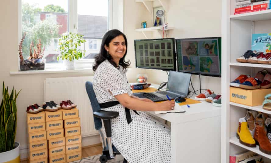 Jeroo Doodhmal at her desk.