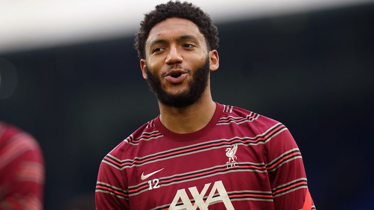 Liverpool&#39;s Joe Gomez