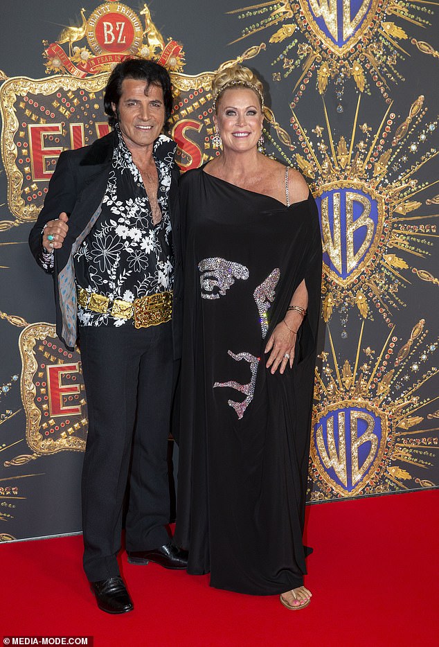 Lisa and Mark, a professional Elvis impersonator, bought the home for $1.125million five years ago and later installed a large multi-purpose venue on site. (Pictured on June 4)