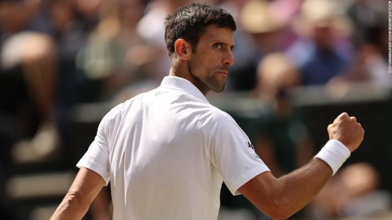 Novak Djokovic gets Wimbleo – CNN