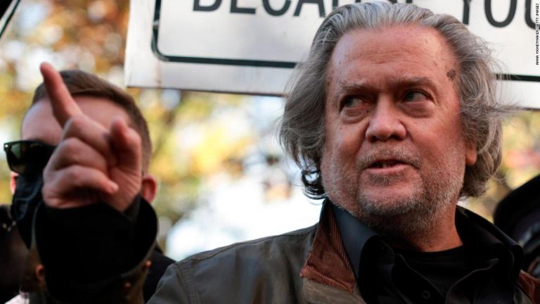 NY prosecutors moving closer to charging Steve Bannon in border wall effort Trump pardoned him for