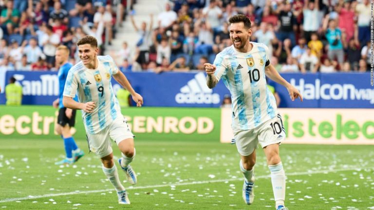 Lionel Messi scores five goals in a single game to climb all-time international scoring list