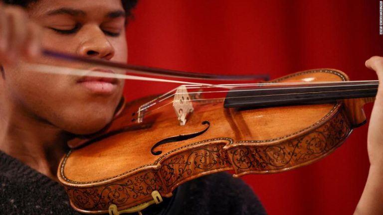 Rare inlaid Stradivari violin could fetch $11 million at auction