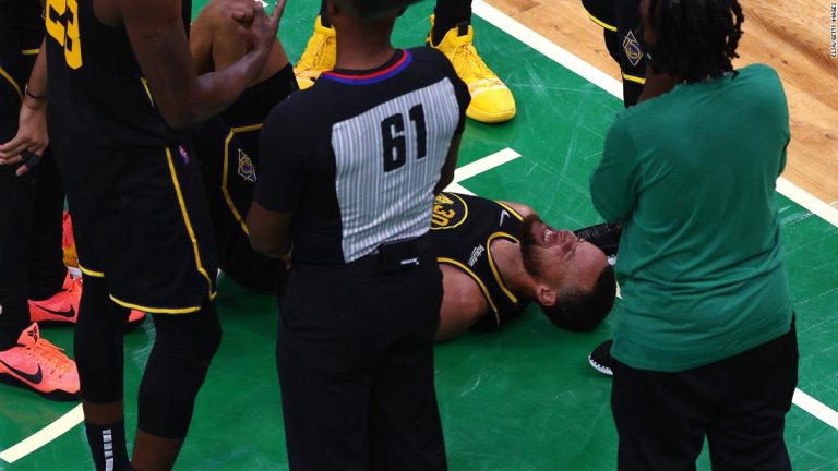 NBA Finals Game 3: Steph Curry injured in 116-100 Golden State Warriors loss to Boston Celtics