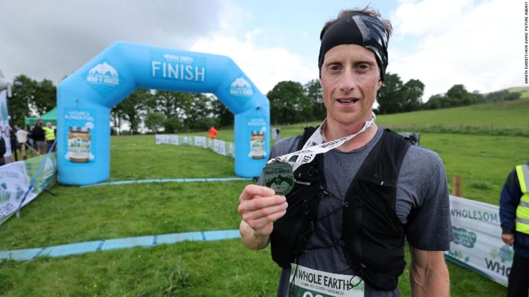 Ricky Lightfoot: British endurance runner wins 22-mile race against horse