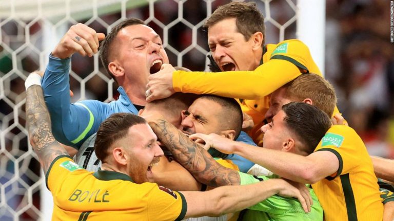 Australia beats Peru on penalties to claim World Cup place