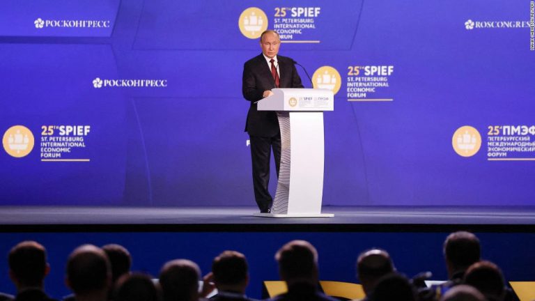 Putin lambasts the West and declares the end of ‘the era of the unipolar world’