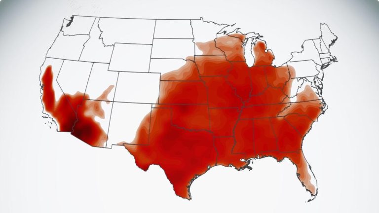 US weather: Back-to-back heat waves bake the central and eastern US