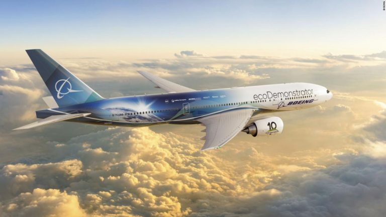 Boeing unveils new 777 ‘ecoDemonstrator’ test jet