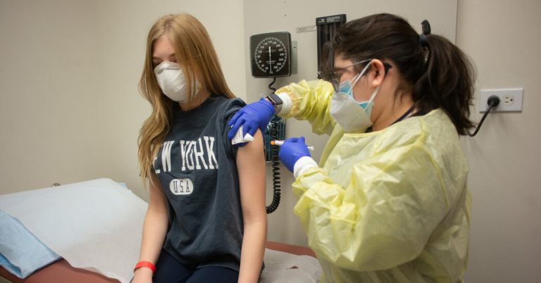 Advisers to the C.D.C. recommend Modena’s vaccine for children and teens aged 6 through 17.