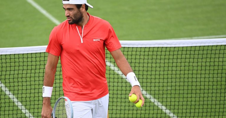 Matteo Berrettini exits Wimbledon after testing positive for the coronavirus.