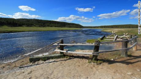 Woman suffers significant burns while trying to save her dog from a hot spring at Yellowstone