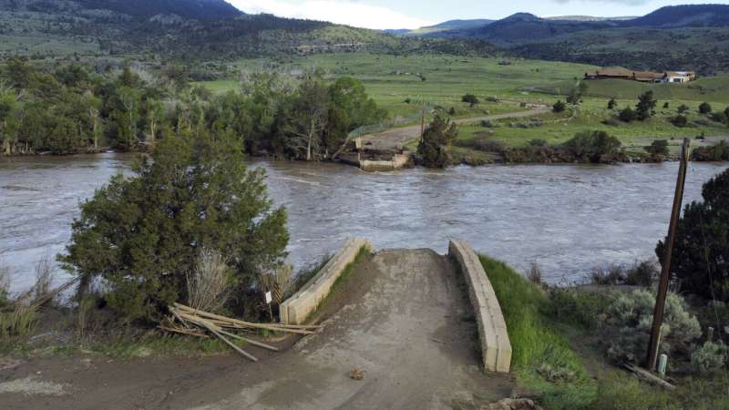 After Yellowstone, floodwaters near Montana's largest city