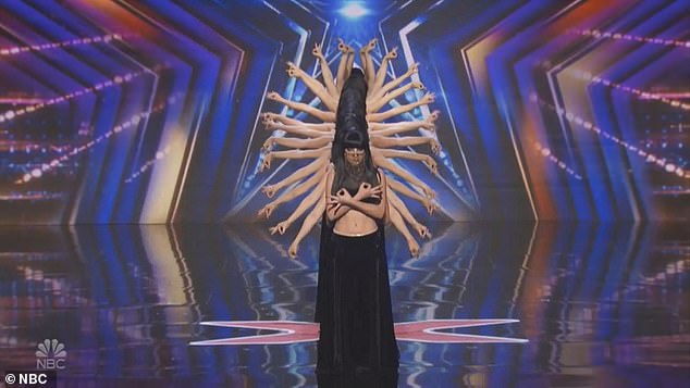 America’s Got Talent: Sofia Vergara uses her Golden Buzzer on Lebanese dance troupe Mayyas