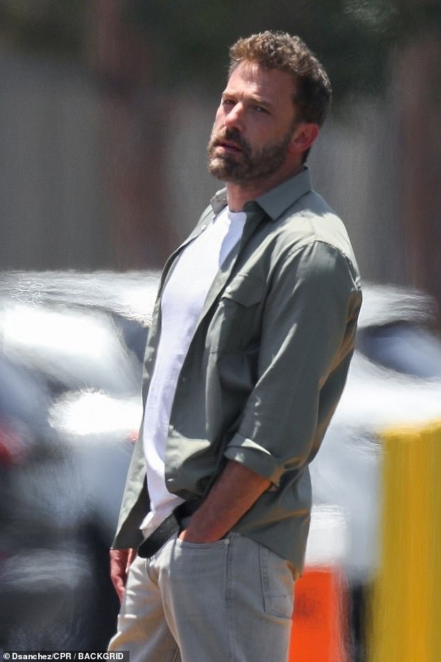 Ben Affleck back to work on set of Nike film in LA … after son Samuel backs Lamborghini into BMW