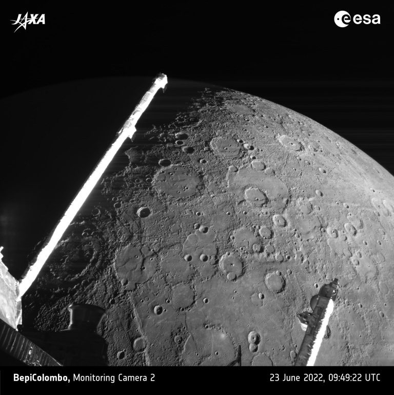 BepiColombo Spacecraft Makes Second Gravity Assist of Planet Mercury – Captures Spectacular Close-Ups