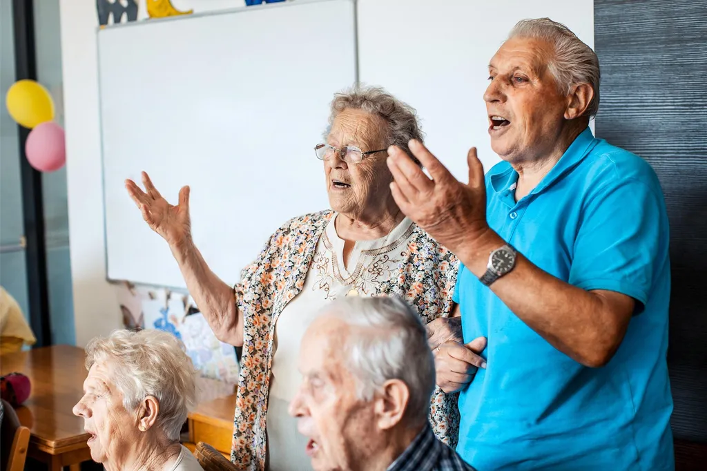 Seniors Singing