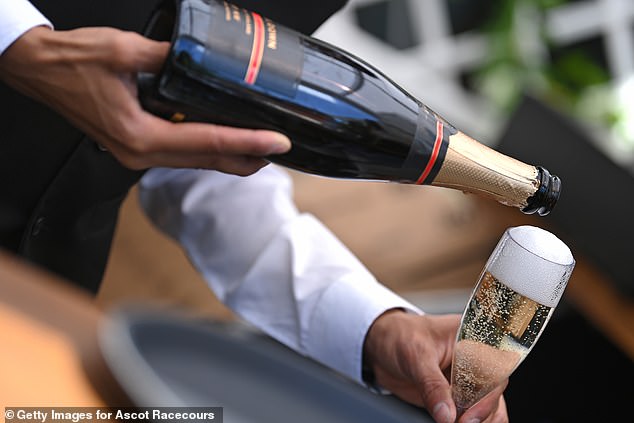 Champagne loses its fizz as sales dive… but prices continue to rise, data shows 