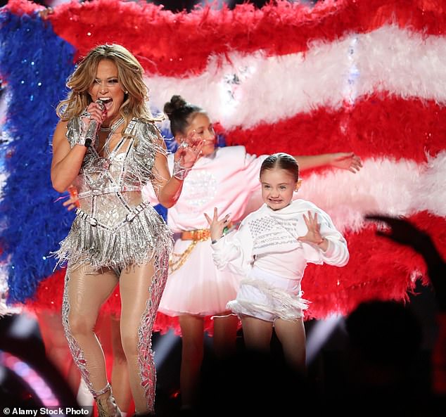 How Jennifer Lopez was banned from using the female symbol in Super Bowl show which celebrated women