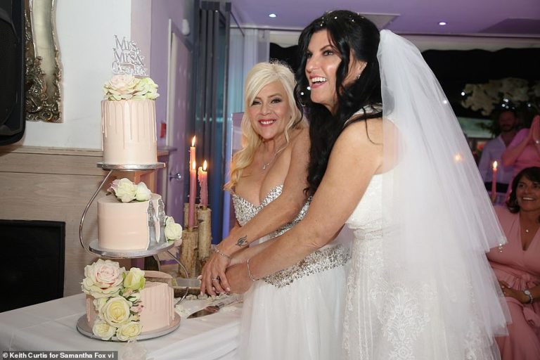 Inside Sam Fox and Linda Olsen’s lavish five-star wedding as couple exchange vows in Essex