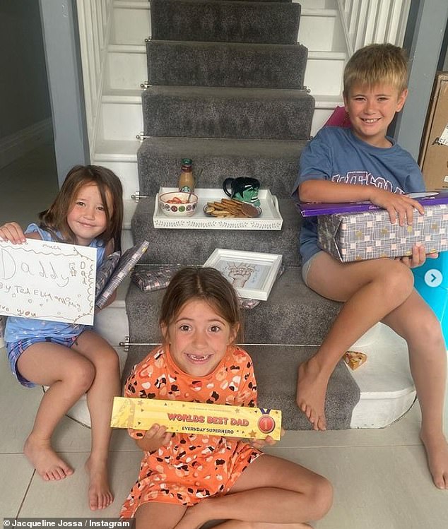 Jacqueline Jossa shares sweet tribute from her children to Dan Osborne on Father’s Day