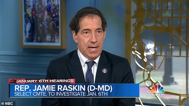 Jamie Raskin says Trump doesn’t regret his actions before the Capitol riot and would ‘do it again’ 