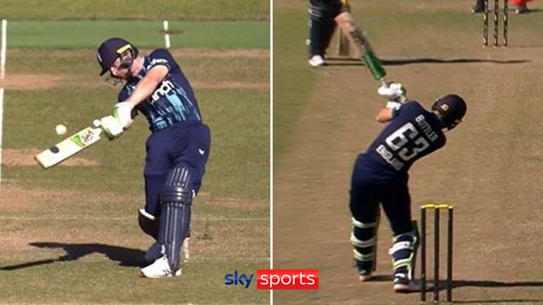 Jos Buttler’s remarkable double six off double-bounce no-ball | Video | Watch TV Show