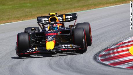 Vips driving for Red Bull during practice ahead of the Spanish Grand Prix at Circuit de Barcelona-Catalunya on May 20.