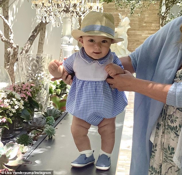 Lisa Vanderpump charms the internet with a post of her adorable grandson Teddy in Father’s Day snap