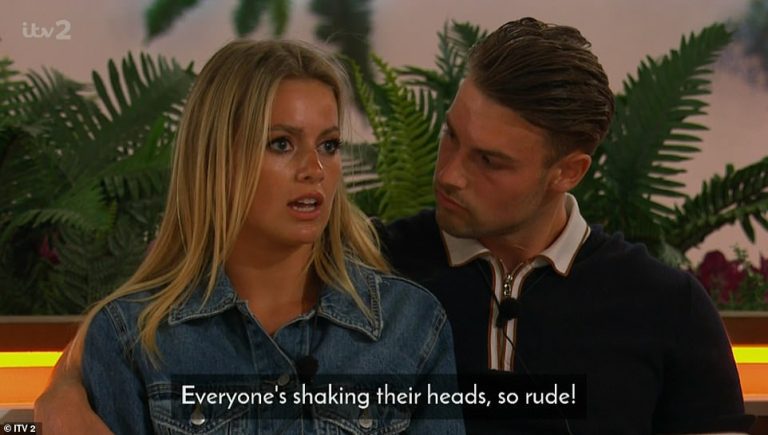 Love Island 2022: Tasha slams the boys as they cast doubt on her romance with Andrew