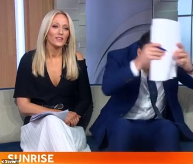 Matt Doran STORMS OFF Weekend Sunrise during on-air blunder… after his botched Adele interview