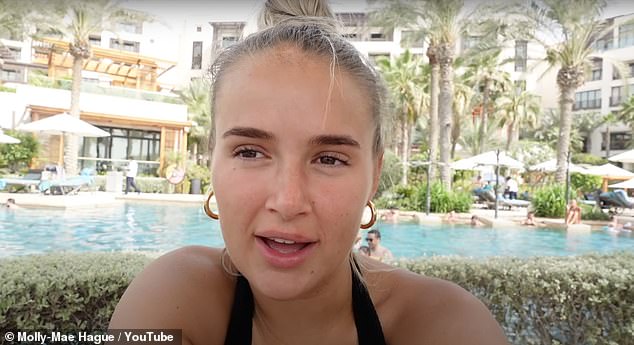 Molly-Mae Hague ‘kicked out’ of Dubai beach club after she was caught with vlogging camera