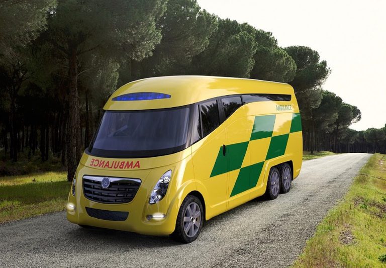 NHS ambulance of the future? Experts claim this sleek vehicle could revolutionise the aging fleet